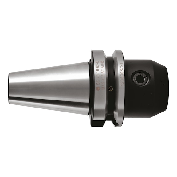 406.05.10.63 EROGLU, Fräseraufnahmen DIN 6359 Whistle Notch für Zylinderschäfte DIN 1835-E JIS B 6339 (MAS 403 BT)  AD/B BT40 10-63 - BT40, Flächenspannfutter