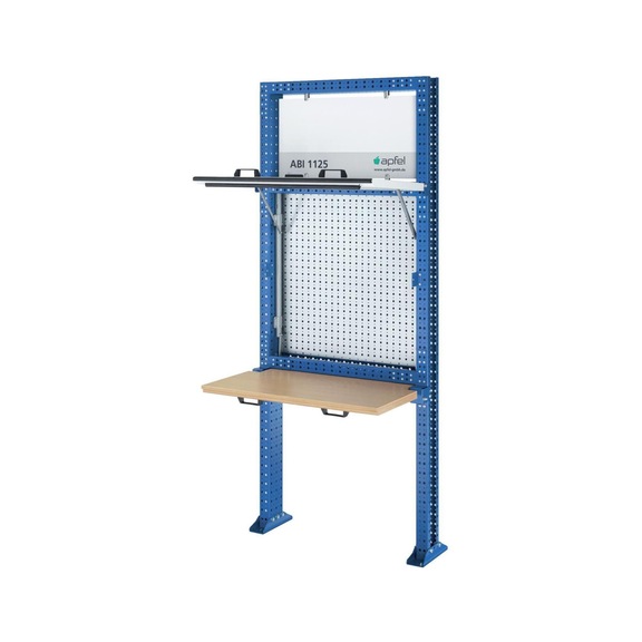 APFEL 1125 set K working island, WxHxD 1040x2500x140&nbsp;mm frame RAL 5010 - ABI working island set K