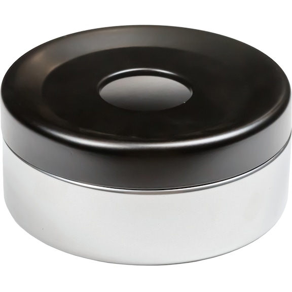 Table ashtray, Piccolo, indoor and outdoor use, colour: nickel-silver - Table ashtray PICCOLO