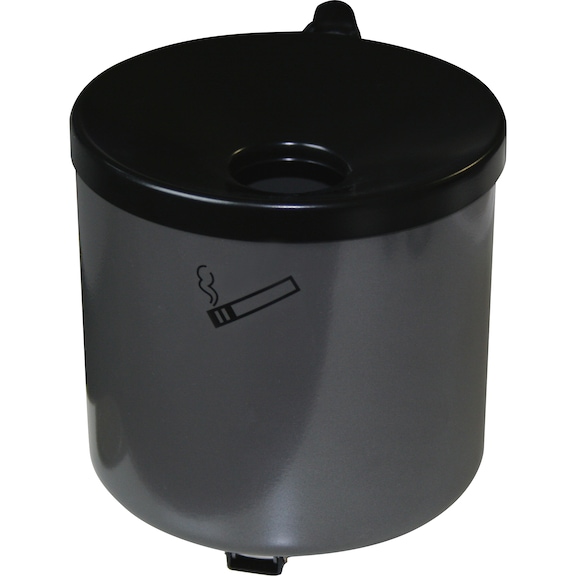 壁装烟灰缸 Rondo Senior，可在室内和室外使用，颜色：石墨色 - 壁装烟灰缸 RONDO SENIOR