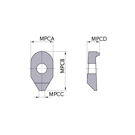 CA153 MITSUBISHI, Ersatzteil - Klemmbr&uuml;cke