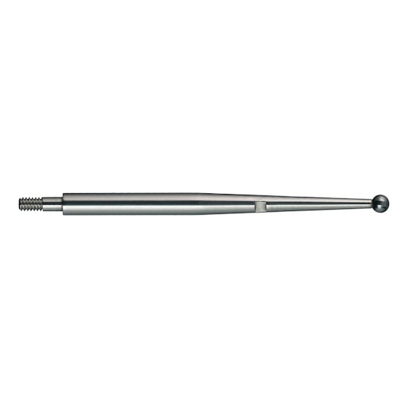ATORN measuring probe M 1.6, 35.0&nbsp;mm with cemented carbide ball 2&nbsp;mm - Measuring probes for lever gauge probes
