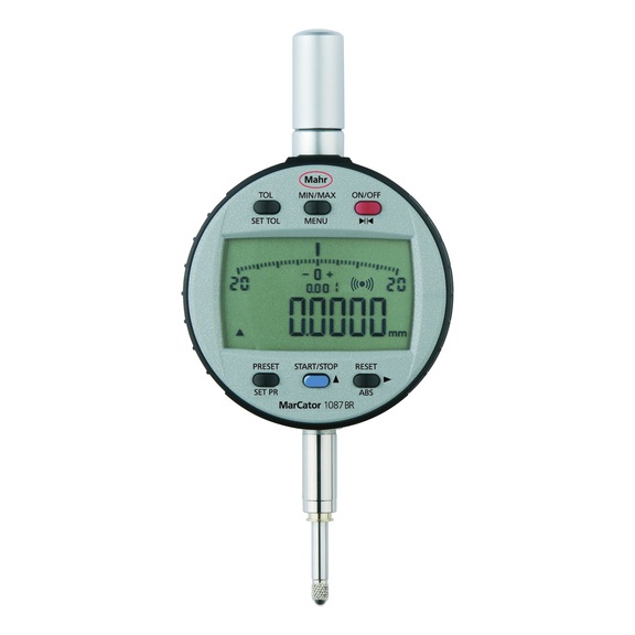 MAHR 1087 BRi MarCator digitale meetklok 12,5&nbsp;mm/0,5 inch, 0,0005 - MarCator 1087 BR(i) elektronische meetklok