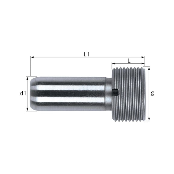 Kühlmittelübergaberohr für HSK-Werkzeugaufnahmen HSK 63 M18 x 1, 23175050 - Zubehör Kühlmittelübergaberohre