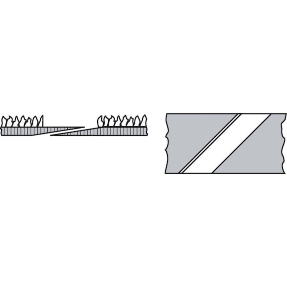 Courroies abrasives 100 x 950 mm, grain 60 - Bandes abrasives avec support en tissu