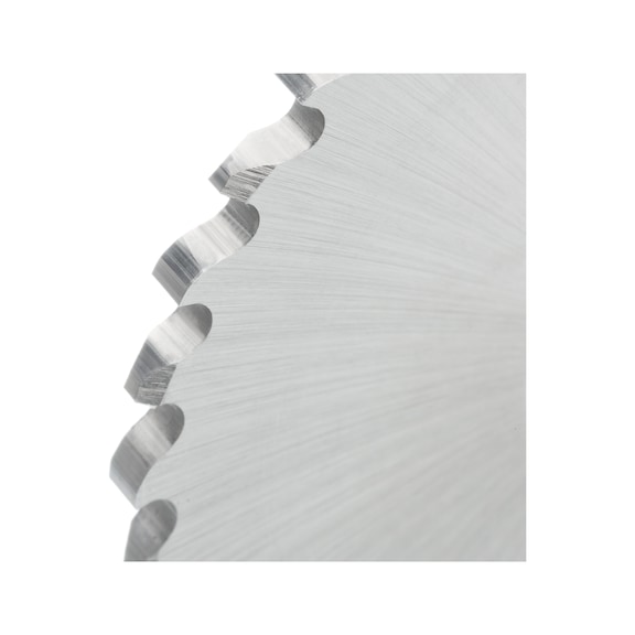ORION mtl circ saw blade, HSS, coarse-toothed, 80mm x 2.5mm x 22mm C (V+F) T=40 - Metal circular saw blade, HSS, coarse-toothed with taper tap and third tap, type C
