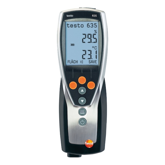 TESTO 635-1 temperature and moisture meter, pressure measurement - Temperature and moisture meter