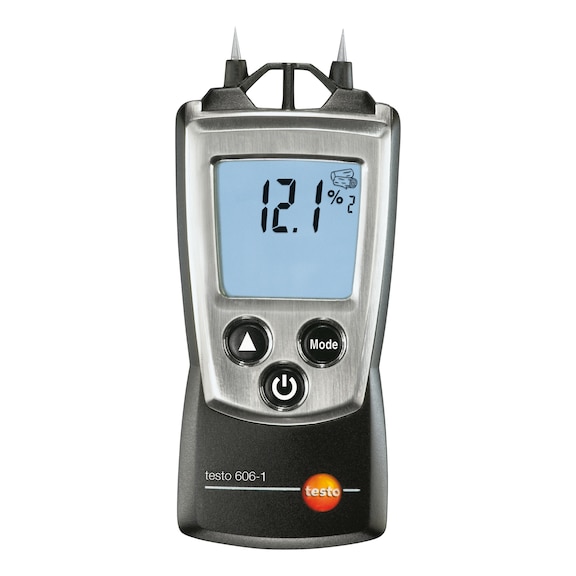 TESTO 606-1 moisture meter for material moisture IP 20 119 x 46 x 25 mm - Moisture meter for material moisture
