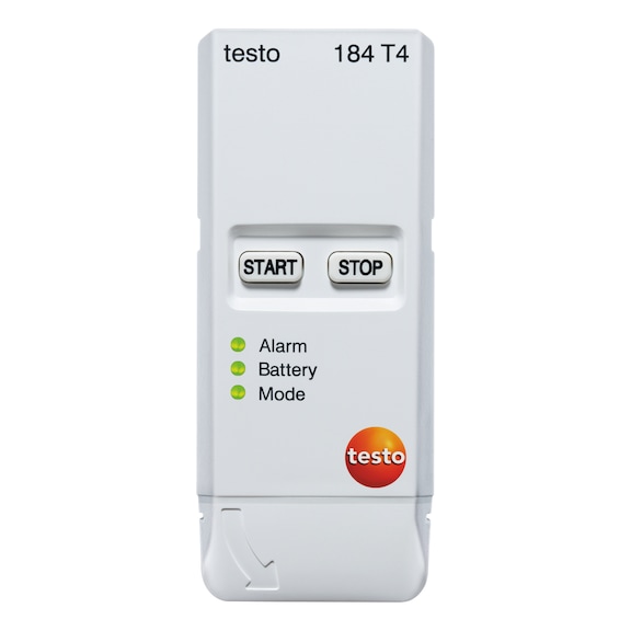 testo Enregistreurs de données de température 184 T4, plage de mesure -80 à +70° - Enregistreur de données de température pour la surveillance du transport