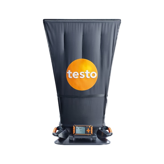 TESTO 420 capot de mesure de débit, plage de mesure de 40 à 4 000 m3/h - Volume flow measuring hood