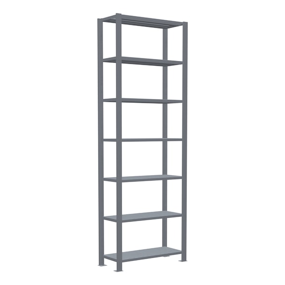 SCHULTE Basic shelving unit Büro Steck MULTIplus85 7 shelves 2300x750x300 No.17712 - Shelving (workshop)