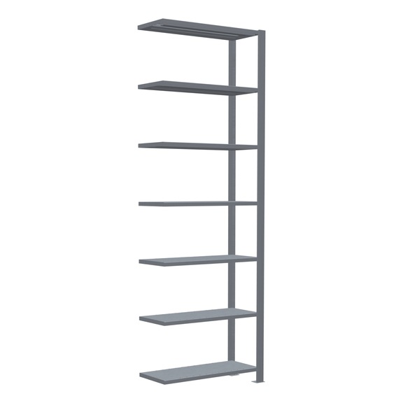 SCHULTE add-on shelving Büro Steck MULTIplus85 7 shelves 2300x750x300 No.17715 - Shelving (workshop)
