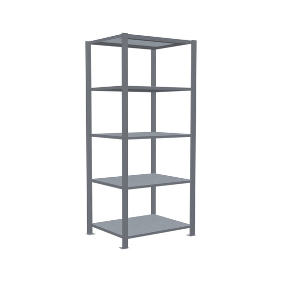 SCHULTE Basic shelving Office Steck MULTIplus150 5 shelves 1800x750x600 No.17736 - Shelving (workshop)