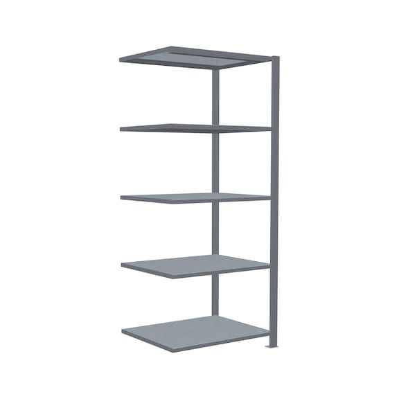 SCHULTE add-on shelving Büro Steck MULTIplus150 5 shelves 1800x750x600 No.17739 - Shelving (workshop)