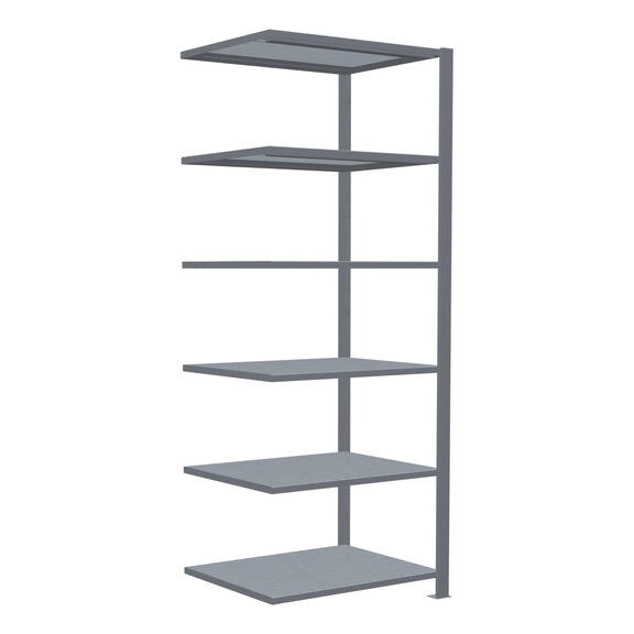 SCHULTE add-on shelving Büro Steck MULTIplus150 6 shelves 2000x750x600 No.17745 - Shelving (workshop)