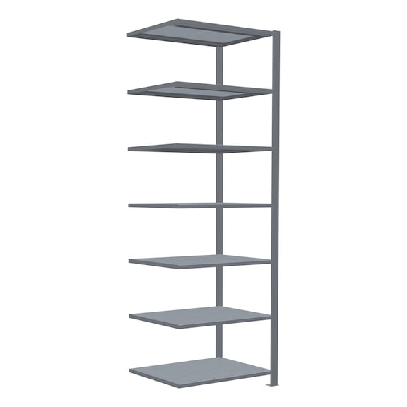 SCHULTE Anbauregal Büro Steck MULTIplus150 7 Böden 2300x750x600 Nr.17751 - Regal (Werkstatt)