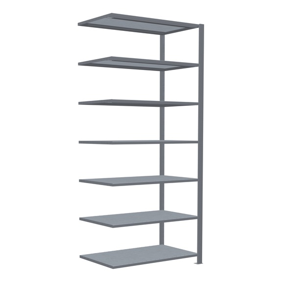 SCHULTE add-on shelvingOffice Steck MULTIplus150 7 shelves 2300x1000x600 No. 17770 - Shelving (workshop)