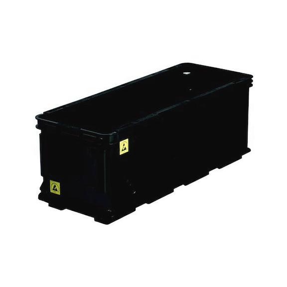 W-KLT 2.0 4315 Lagerbox ESD schwarz - W-KLT Boxen 2.0 ESD