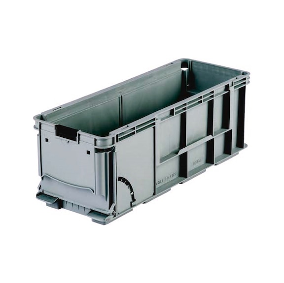 W-KLT 2.0 4115 Lagerbox grau - W-KLT Boxen 2.0