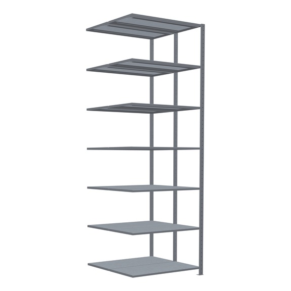 SCHULTE add-on shelvingDouble MULTIplus150 2x7 shelves 3000x1000x(2x500) No. 17857 - Shelving (workshop)
