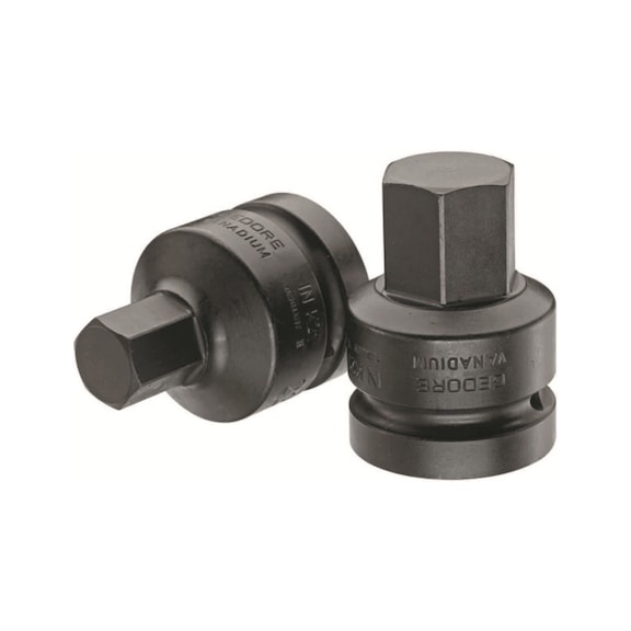 冲击套头1寸驱动，全长75mm，六角对边27mm（90008654） - 冲击套头