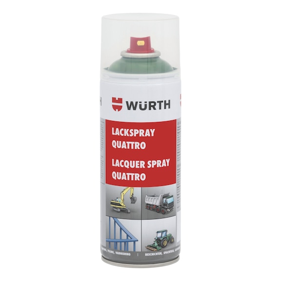 0893396002 WÜRTH, Lackspray Quattro laubgrün 400 ml - Lackspray