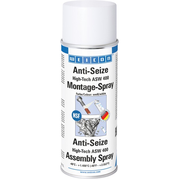 WEICON Anti-Seize ASW 400 Spray 400 ml - Anti-Seize High-Tech ASW