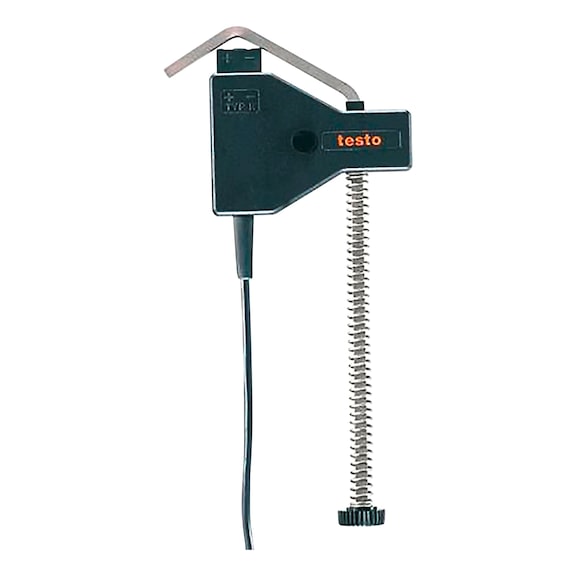 TESTO pipe contact sensor with NTC temperature sensor meas. range -50-120° - NTC - pipe contact sensor