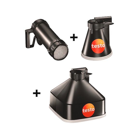 Set de enderezadora TESTO testovent 417 para testo 417 - testovent 417 - set de enderezadora