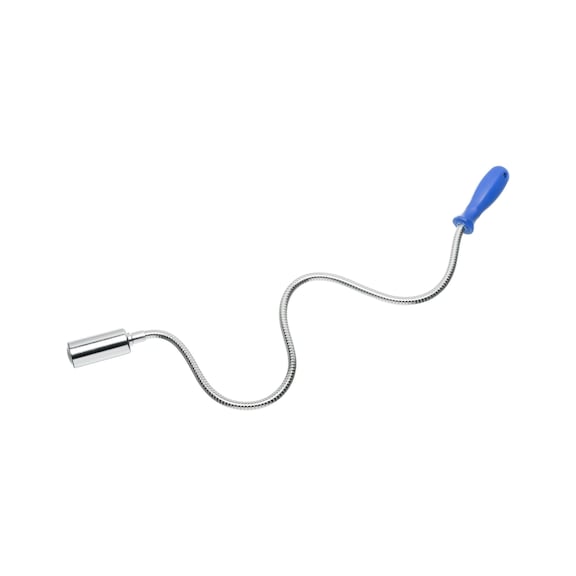 Elevador magn. flex. ORION, cab. 30 mm, long. total 600 mm, cabezal magn. atorn. - Im&aacute;n de recogida con cabezal magn&eacute;tico de AlNiCo fuerte