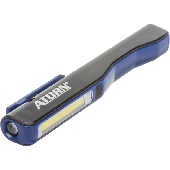 ATORN LED inspection lamp with battery and USB - LED inspection lamp with magnet