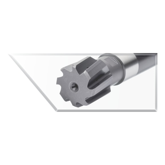 Alésoir tête interchang. ATORN SC HPC TiAlN TH 19,0 mm H7 géom. acier/fonte - Alésoir à tête interchangeable SC HPC