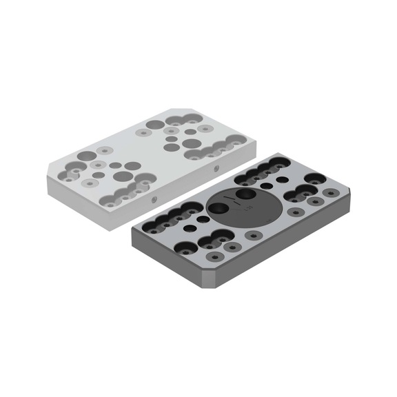 6921734072842 ALLMATIC, Trägerbacke mobil pendel 125 mm - Trägerbacken