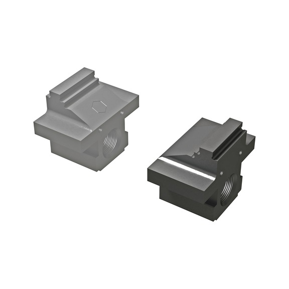 6921524070000 ALLMATIC, Stufenbacken breitenreduziert b38 Glatt 38 mm, rechts - Stufenbacken