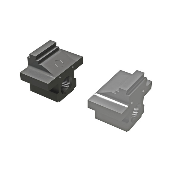 6921524080000 ALLMATIC, Stufenbacken breitenreduziert b38 Glatt 38 mm, links - Stufenbacken