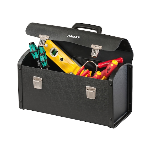 PARAT Werkzeugtasche Leder/ABS 390x230x170 mm