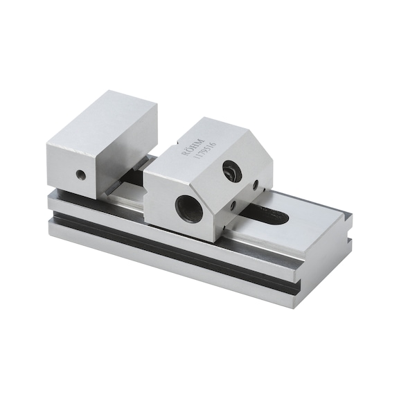 Přesný svěrák RÖHM 70&nbsp;mm PL-S - brousicí a kontrolní svěráky, typ PL-S MICRO