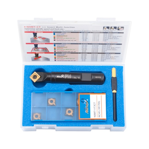 00-99616-14-ME6 NINE9, Startset NC-Anbohren 90° - 99616, NC-Anbohrer Halter