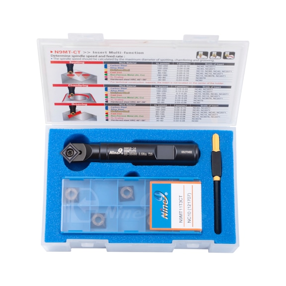 00-99616-14-ME6AL NINE9, Startset NC-Anbohren 90° - 99616, NC-Anbohrer Halter