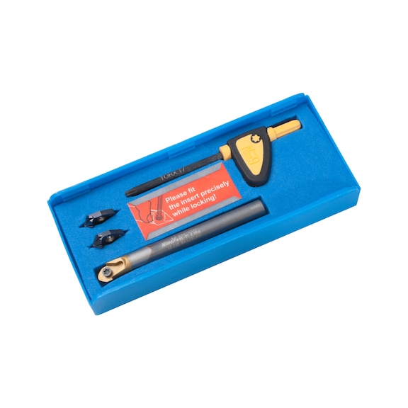 00-99619-X060-DB90-02K-32 NINE9, Mini Fasen Gravierset 90° - 99619, Fasfräser Halter