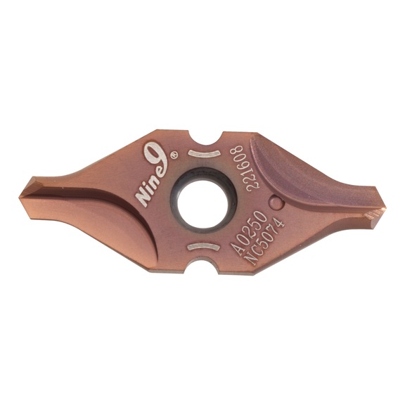 I9MT08T1A0250-NC5074 NINE9, i-Center Wendeplatte für Zentrierbohrer - I9MT08, Wendeschneidpatte für Zentrierbohrer