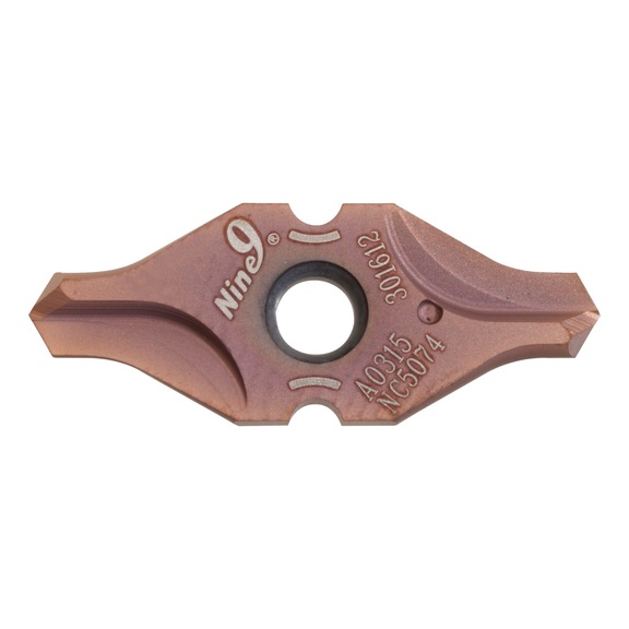 I9MT08T1A0315-NC5074 NINE9, i-Center Wendeplatte für Zentrierbohrer - I9MT08, Wendeschneidpatte für Zentrierbohrer