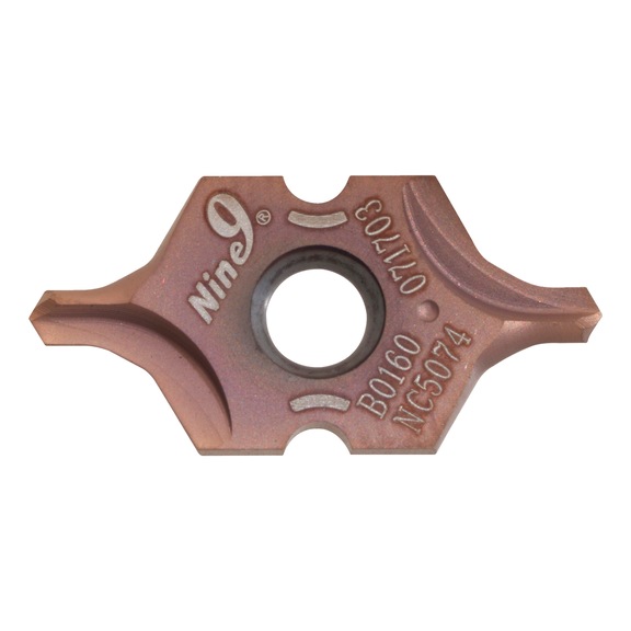 I9MT08T1B0160-NC5074 NINE9, i-Center Wendeplatte f&uuml;r Zentrierbohrer - I9MT08, Wendeschneidpatte f&uuml;r Zentrierbohrer