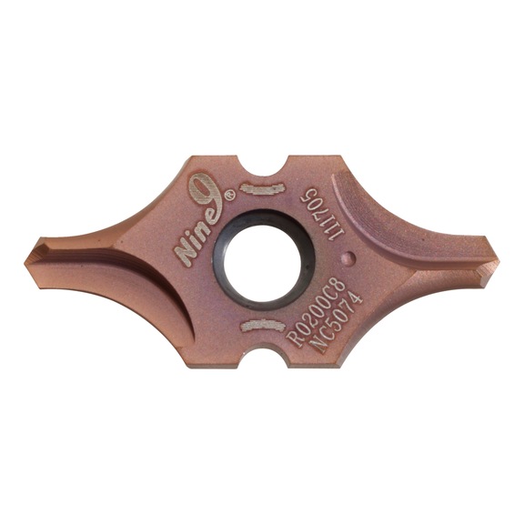 I9MT08T1R0200-NC5074 NINE9, i-Center Wendeplatte f&uuml;r Zentrierbohrer - I9MT08, Wendeschneidpatte f&uuml;r Zentrierbohrer