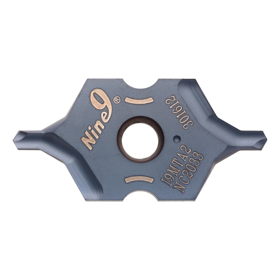 I9MT12T2A2-NC2033 NINE9, i-Center Wendeplatte für Zentrierbohrer - I9MT12, Wendeschneidpatte für Zentrierbohrer
