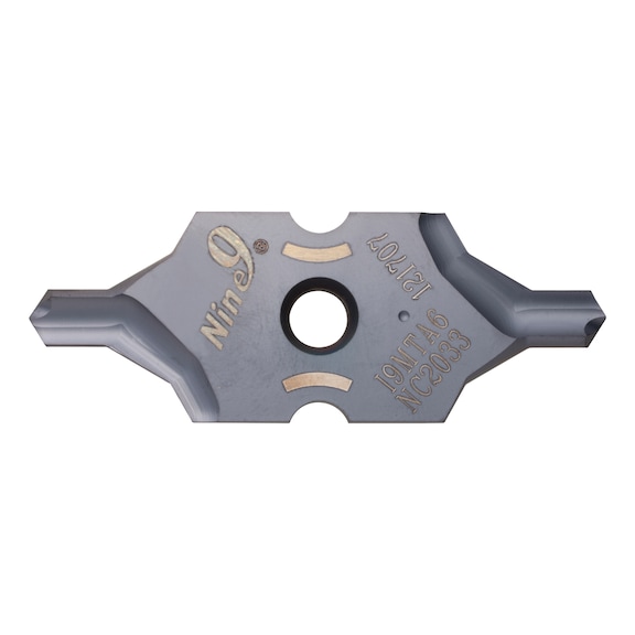I9MT20, Wendeschneidpatte für Zentrierbohrer - I9MT20, Wendeschneidpatte für Zentrierbohrer