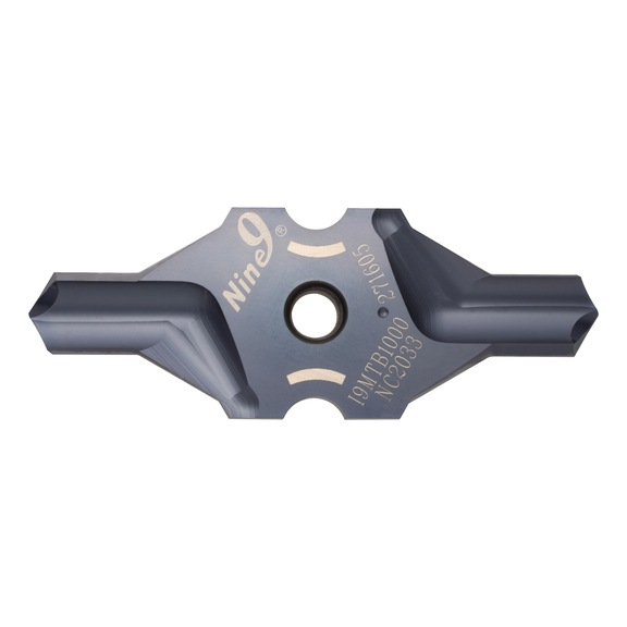 I9MT2506B1000-NC2033 NINE9, i-Center Wendeplatte f&uuml;r Zentrierbohrer - I9MT25, Wendeschneidpatte f&uuml;r Zentrierbohrer