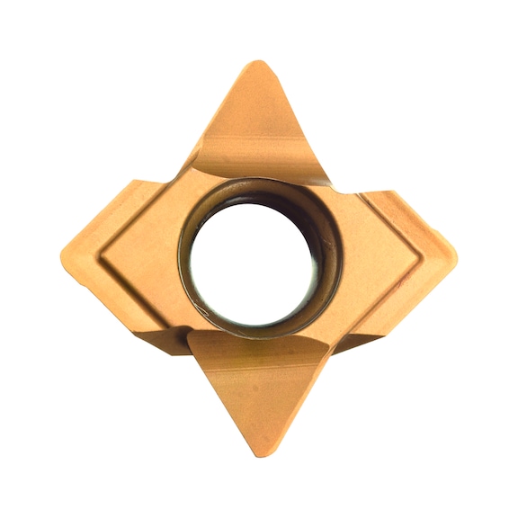 N9MT11T3P60-NC40 NINE9, Wendeschneidplatte-TIN, 60° - N9MT, NC-Anbohrer Wendeschneidplatten