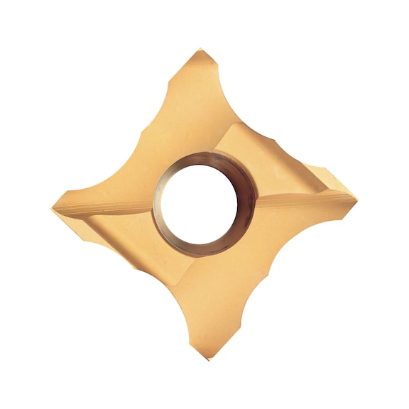 N9MT1704RC50-NC2071 NINE9, Wendeschneidplatte-TIN, R5,0 - N9MT1704RC, Radienfräser Wendeschneidplatte