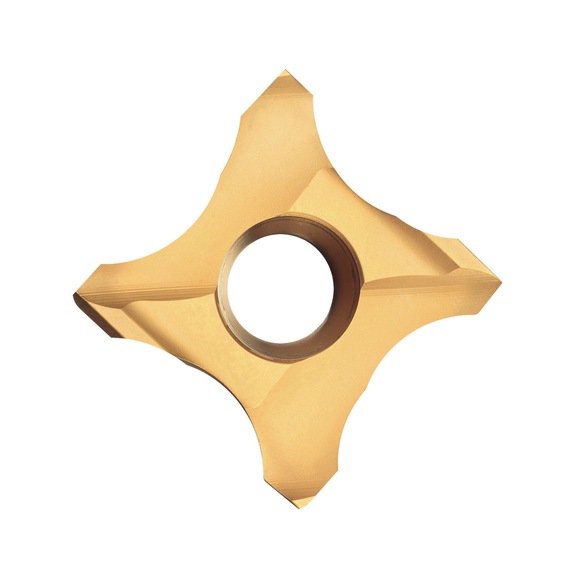 N9MT1704RC60-NC2071 NINE9, Wendeschneidplatte-TIN, R6,0 - N9MT1704RC, Radienfräser Wendeschneidplatte